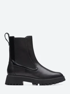Outlet - Stayso Rise Chelsea Boots in Black Leather Women Overalls & Jumpsuits | Boots