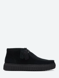 Sale - Torhill Hi in Black Suede Shoes | Lace-Up Shoes