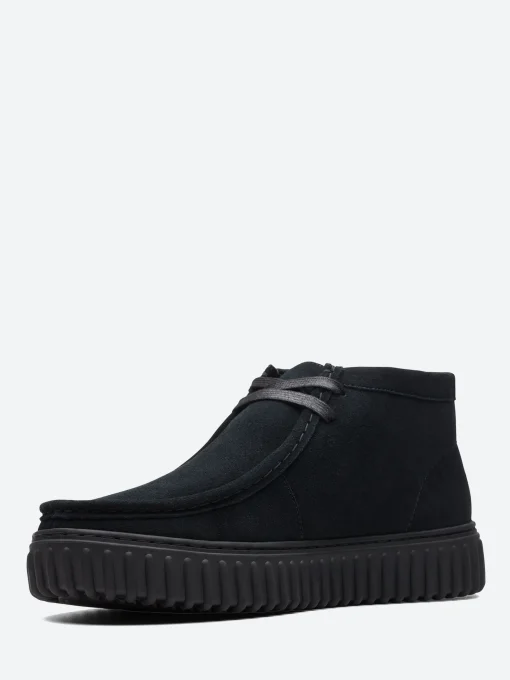 Sale - Torhill Hi in Black Suede Shoes | Lace-Up Shoes