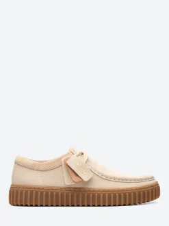 Best - Torhill Lo in Ecru Suede Shoes | Lace-Up Shoes