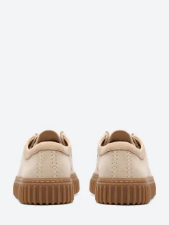 Best - Torhill Lo in Ecru Suede Shoes | Lace-Up Shoes