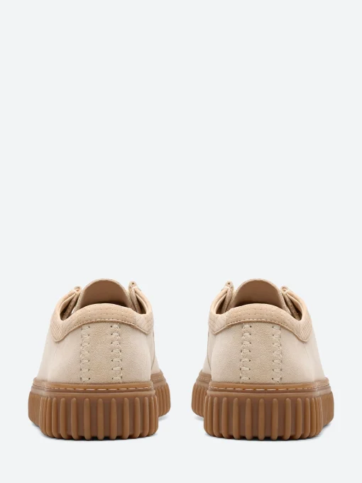 Best - Torhill Lo in Ecru Suede Shoes | Lace-Up Shoes