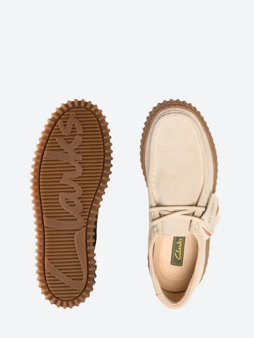 Best - Torhill Lo in Ecru Suede Shoes | Lace-Up Shoes