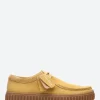 Clearance - Torhill Lo in Golden Tan Suede Shoes | Lace-Up Shoes
