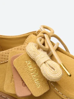 Clearance - Torhill Lo in Golden Tan Suede Shoes | Lace-Up Shoes