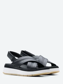 Best - Tuscan Cross in Black Women Sandals