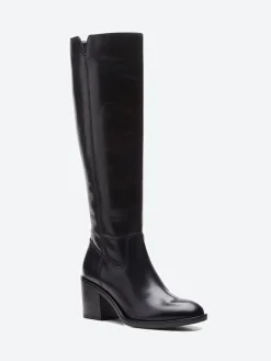 Best - Valvestino Hi in Black Leather Women Overalls & Jumpsuits | Heels