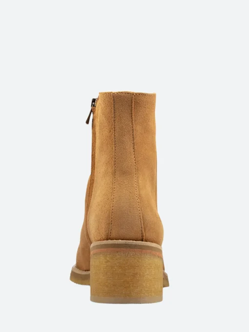 Clearance - Amara Crepe in Tan Suede Women Overalls & Jumpsuits | Heels