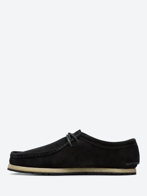 Discount - Godney Lace in Black Suede Shoes | Lace-Up Shoes