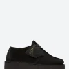Fashion - Trek Wedge in Black Suede Women Shoes