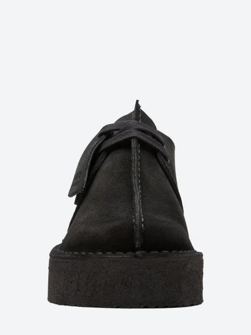 Fashion - Trek Wedge in Black Suede Women Shoes
