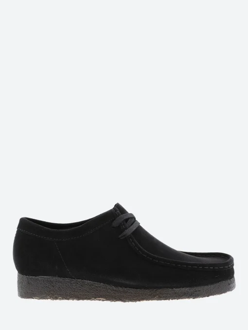 Best - Wallabee in Black Suede Shoes | Lace-Up Shoes