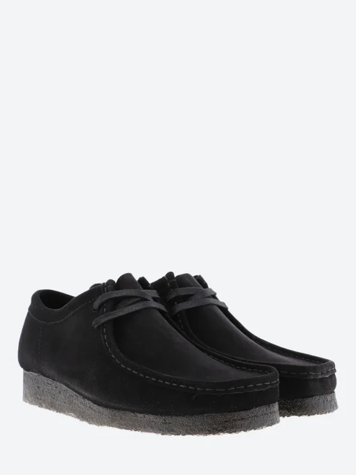 Best - Wallabee in Black Suede Shoes | Lace-Up Shoes