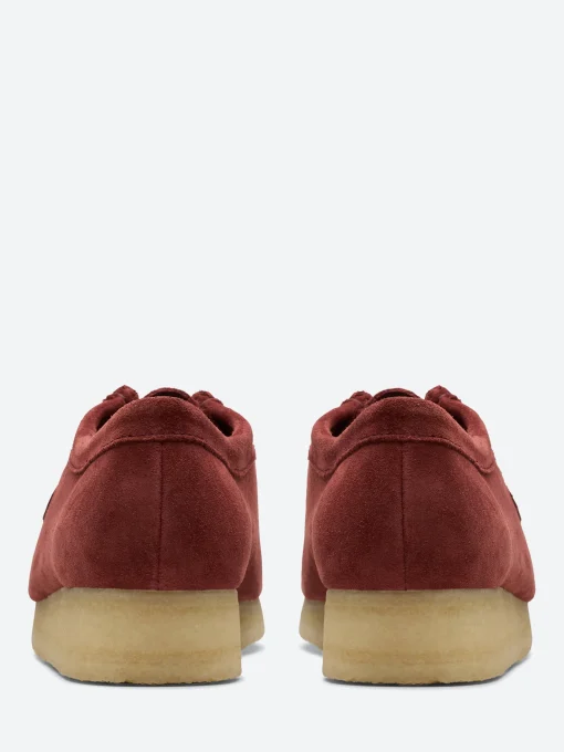 Outlet - Wallabee in Deep Red Suede Women Shoes