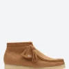 New - Women's Wallabee Boot in Mid Tan Leather Women Overalls & Jumpsuits | Boots
