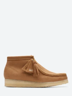 New - Women's Wallabee Boot in Mid Tan Leather Women Overalls & Jumpsuits | Boots