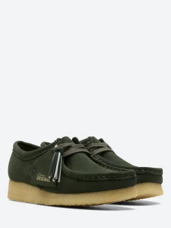 New - Women's Wallabee in Forest Green Suede Women Shoes | Overalls & Jumpsuits