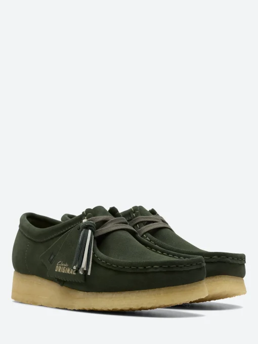 New - Women's Wallabee in Forest Green Suede Women Shoes | Overalls & Jumpsuits