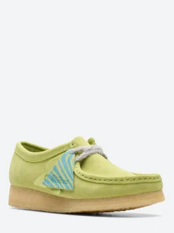 Best - Women's Wallabee in Pale Lime Suede Women Shoes | Overalls & Jumpsuits