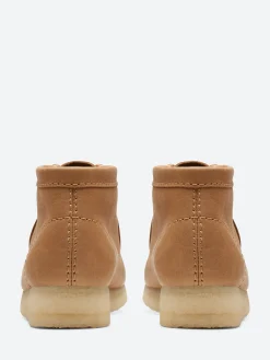 New - Women's Wallabee Boot in Mid Tan Leather Women Overalls & Jumpsuits | Boots