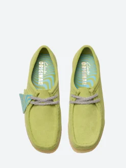 Best - Women's Wallabee in Pale Lime Suede Women Shoes | Overalls & Jumpsuits