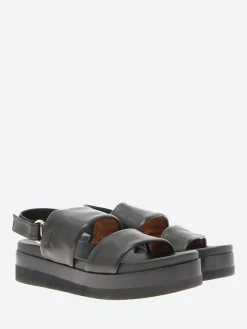 Fashion - Dude Wedge in Black Savannah Women Overalls & Jumpsuits | Sandals