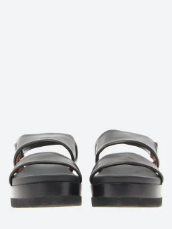 Fashion - Dude Wedge in Black Savannah Women Overalls & Jumpsuits | Sandals