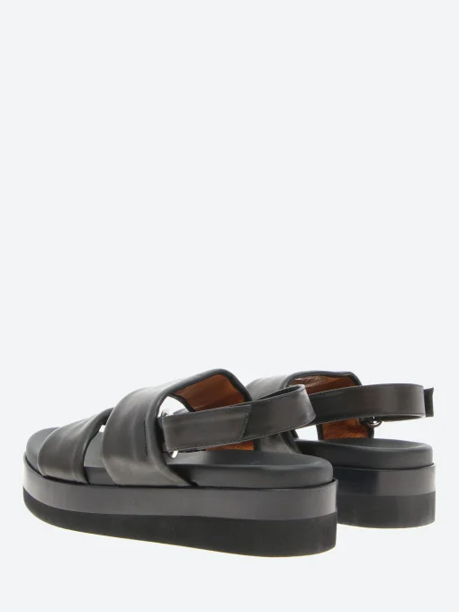 Fashion - Dude Wedge in Black Savannah Women Overalls & Jumpsuits | Sandals