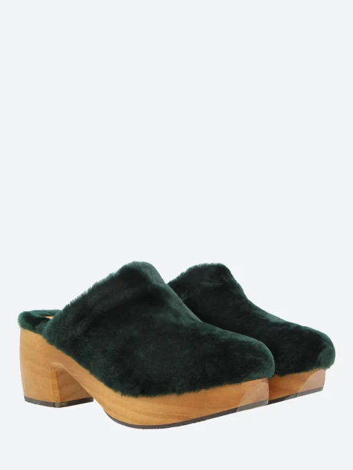 Online - Ocean Clog in Hunter Green Women Shoes | Overalls & Jumpsuits