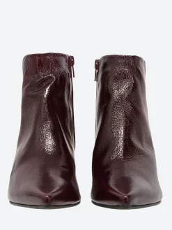 Clearance - Plato in Cordovan Crinkle Women Overalls & Jumpsuits | Heels