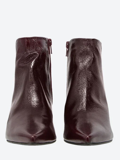 Clearance - Plato in Cordovan Crinkle Women Overalls & Jumpsuits | Heels