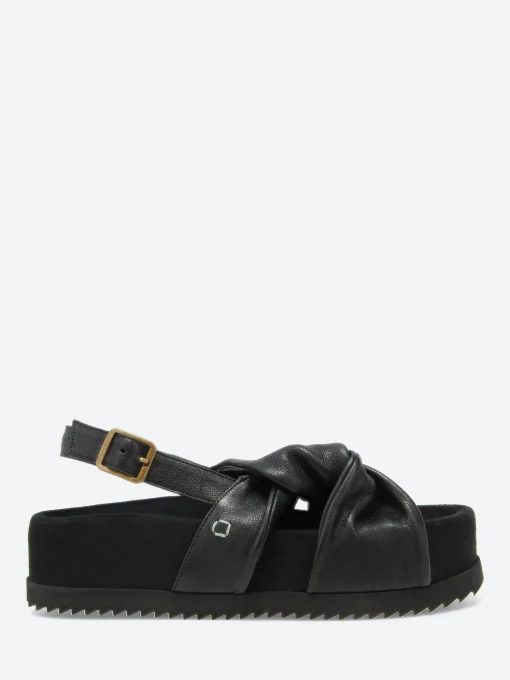 Sale - C1488 Platform Sandal in Black Women Sandals