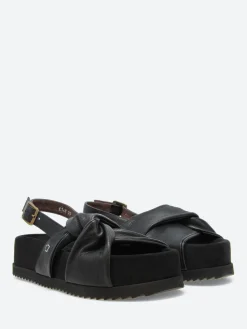 Sale - C1488 Platform Sandal in Black Women Sandals