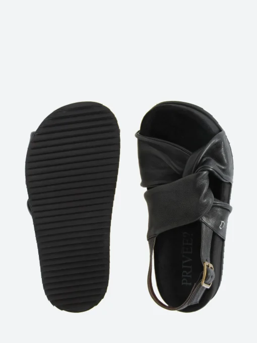 Sale - C1488 Platform Sandal in Black Women Sandals