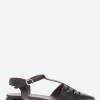 Fashion - C1492 Pointed Toe Flats in Black Women Sandals
