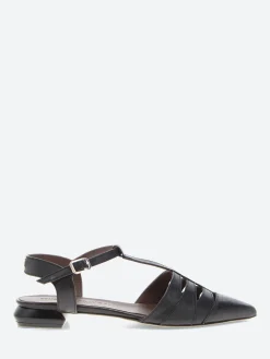 Fashion - C1492 Pointed Toe Flats in Black Women Sandals