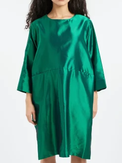Outlet - RA3007 Dress in Emerald Green Women Dresses