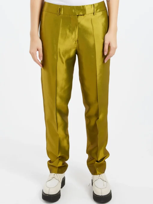 Hot - RA4011 Pants in Cedro Yellow Women Pants
