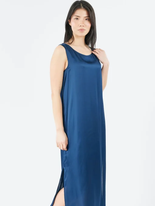 New - RA3032 Slip Dress in Navy Women Dresses