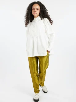 Sale - RY1014 Blouse in White Women Tops & Blouses