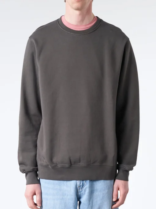 Online - Classic Organic Crew in Lava Grey Sweatshirts