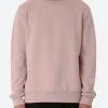 Fashion - Classic Organic Crew in Faded Pink Sweatshirts