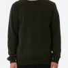Clearance - Classic Organic Crew in Hunter Green Sweatshirts
