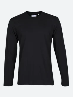 New - Classic Organic Long Sleeve Tee in Deep Black T-Shirts