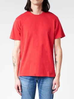 Outlet - Classic Organic Tee in Scarlet Red T-Shirts