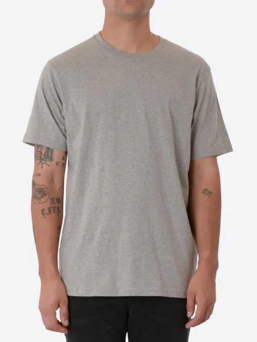 Sale - Classic Organic Tee in Heather Grey T-Shirts