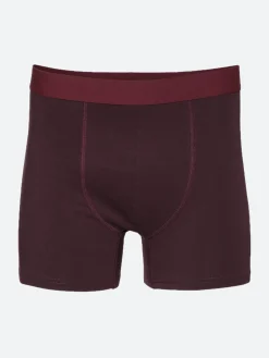Sale - Classic Organic Boxer Briefs in Oxblood Red Undergarments