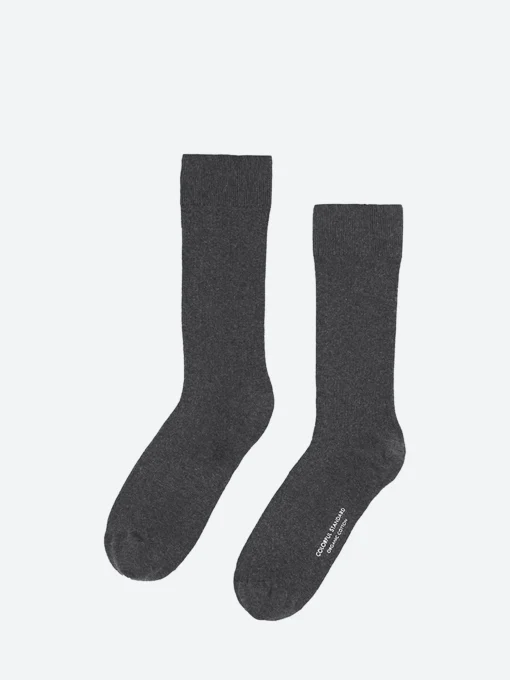 Online - Classic Organic Sock in Lava Grey Socks
