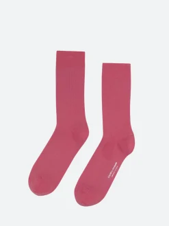 Hot - Classic Organic Sock in Raspberry Socks