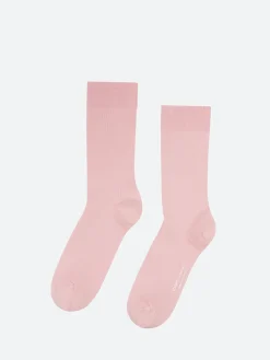 Fashion - Classic Organic Sock in Faded Pink Socks